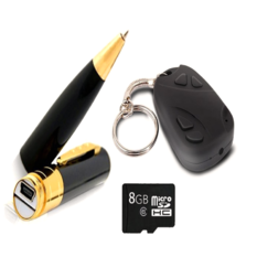  | Bộ móc khóa và camera bút PeepVN BPR 6 (Đen) và thẻ nhớ MicroSD 8GB
PeepVN (Đen)