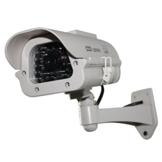  | Fake Dummy Solar Powered Security CCD Camera Red Blinking LED (Intl)