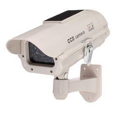  | Solar Powered Dummy Fake Security CCTV Simulation Surveillance LED
Light Camera - Intl