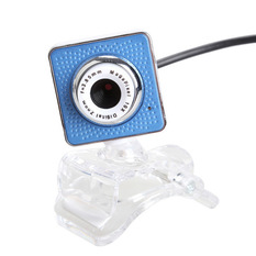 USB 2.0 360 Degree Rotation Web Camera Webcam with Mic for Laptop Desktop (Intl)