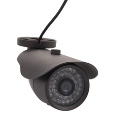  | 1/3" Cmos 1200TVL 6MM 36LED HD IR Night Vision Security Video Camera (Black) (Intl)
