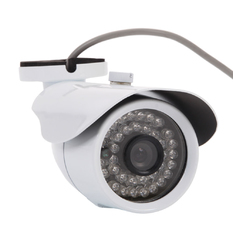  | 1/3" Cmos 1200TVL 6MM 36LED HD IR Night Vision Security Video Camera white (Intl)