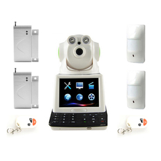  | Bộ camera giám sát và báo động Vinatech NPC-T2A LCD Wifi (Trắng)