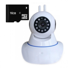  | Camera IP giám sát và báo động Vinatech IPC-W3A và 1 thẻ nhớ 16GB
(Trắng)