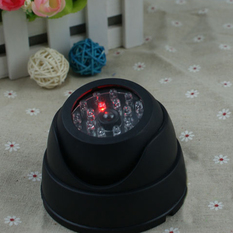  | Indoor or Outdoor Dummy Camera with Red Blinking Light (Black)
(Intl)