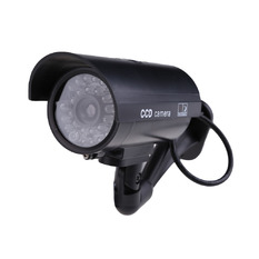  | Outdoor Indoor Fake Surveillance Security Dummy Camera Night CAM LED Light (Intl)