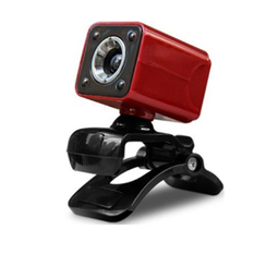  | USB 2.0 1080P 12MP 4LED HD Webcam Red (Intl)